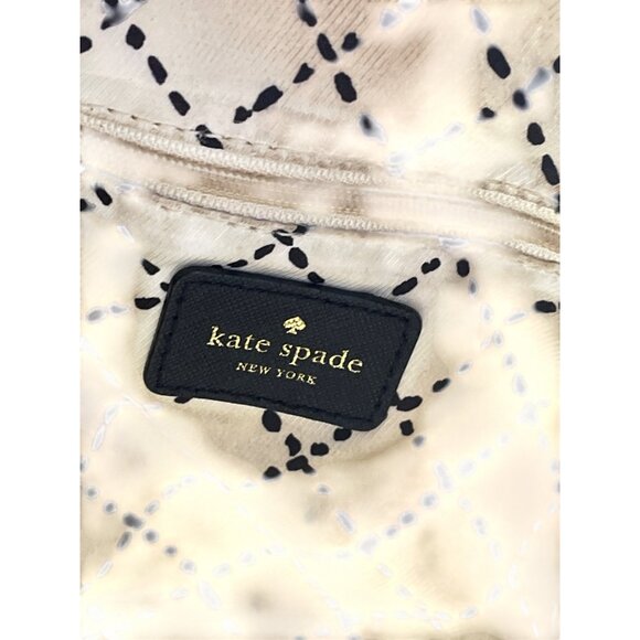 Kate Spade Womens Black Leather Satchel Handbag Medium Size SKU 8673 - Picture 14 of 16